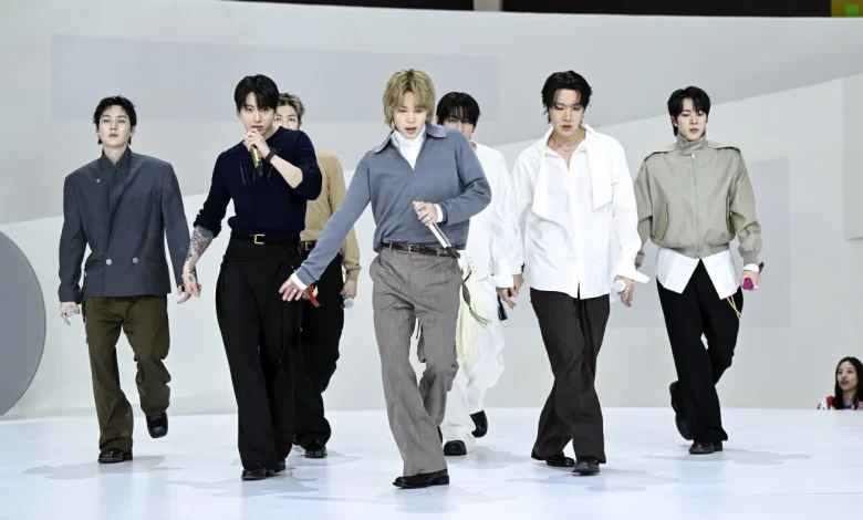 BTS stays at No. 1 on the charts — and thwarts Ye in the process : NPR