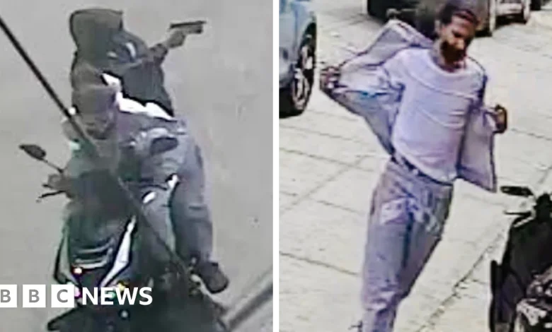 Baby shot dead in pram in 'broad daylight', police say