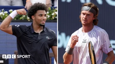 Barcelona Open: Arthur Fils & Andrey Rublev win to reach final