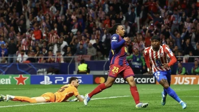 Barcelona, ​​Şampiyonlar Ligi'nden Atletico Madrid tarafından elendi.