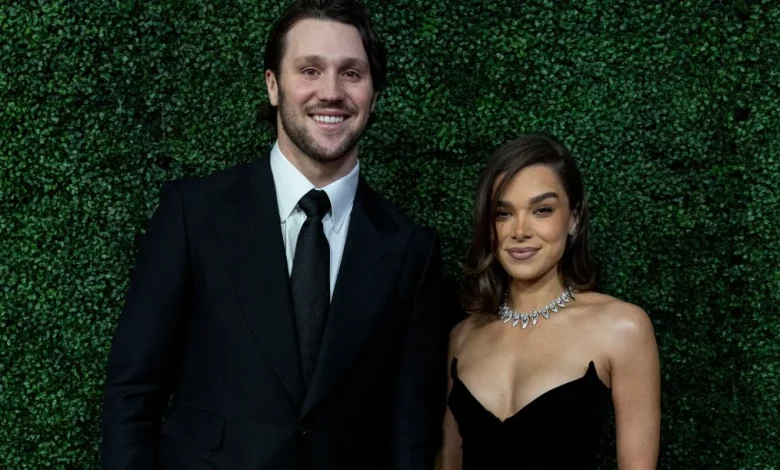 Bills QB Josh Allen and wife Hailee Steinfeld welcome their first child