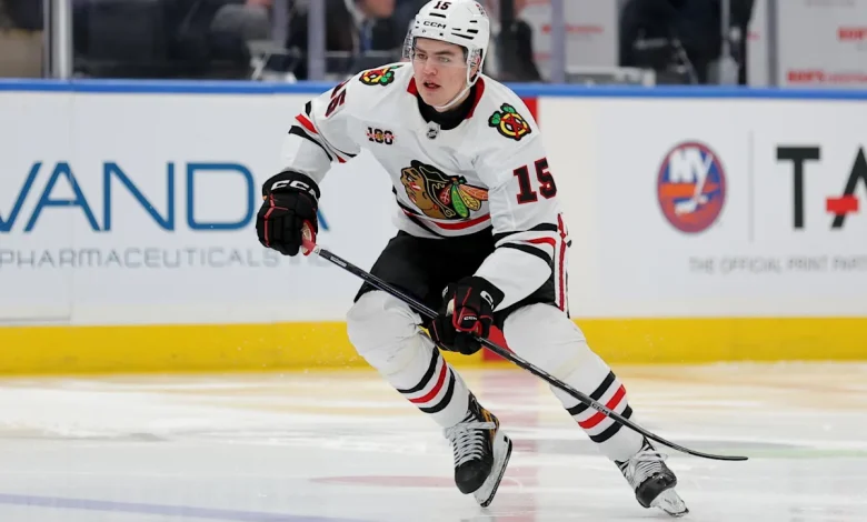 Blackhawks Third-Overall Pick Anton Frondell Scored His First Career NHL Goal