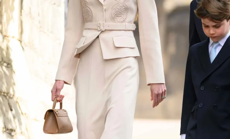 Blink and You'll Miss Kate Middleton's Teeny-Tiny $450 Handbag at the Royal Family's Easter Celebration