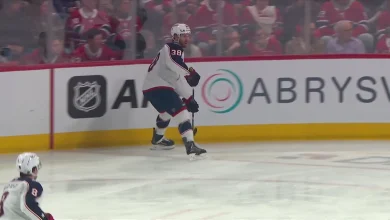 Boone Jenner with a Goal vs. Montréal Canadiens