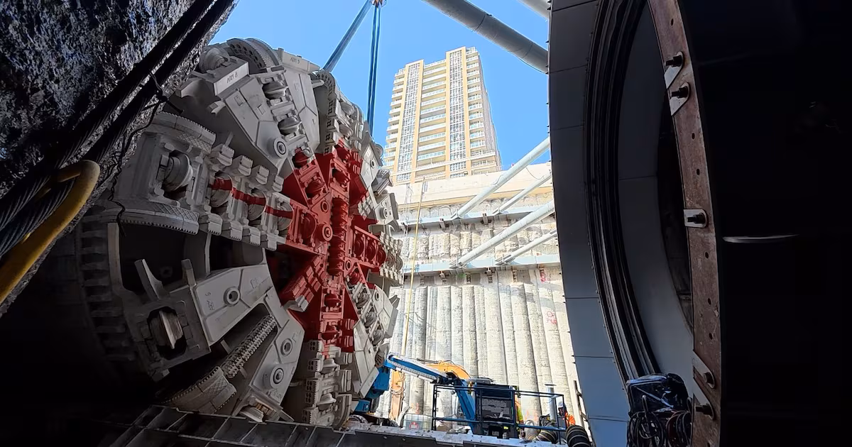 Boring machines now tunnelling under downtown Toronto for new subway line