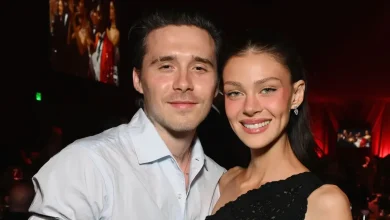 Brooklyn Beckham's heartfelt surprise for wife Nicola Peltz as they put up 'strong' front
