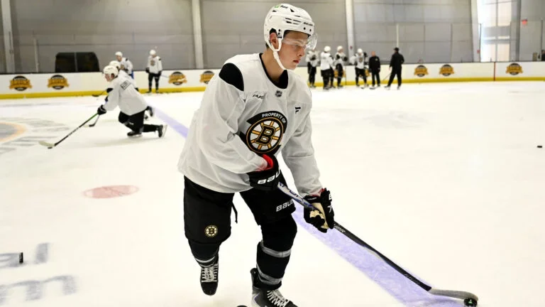 Bruins fans will need to wait a little longer for James Hagens’s NHL debut