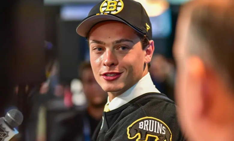 Bruins sign top prospect James Hagens to entry-level contract