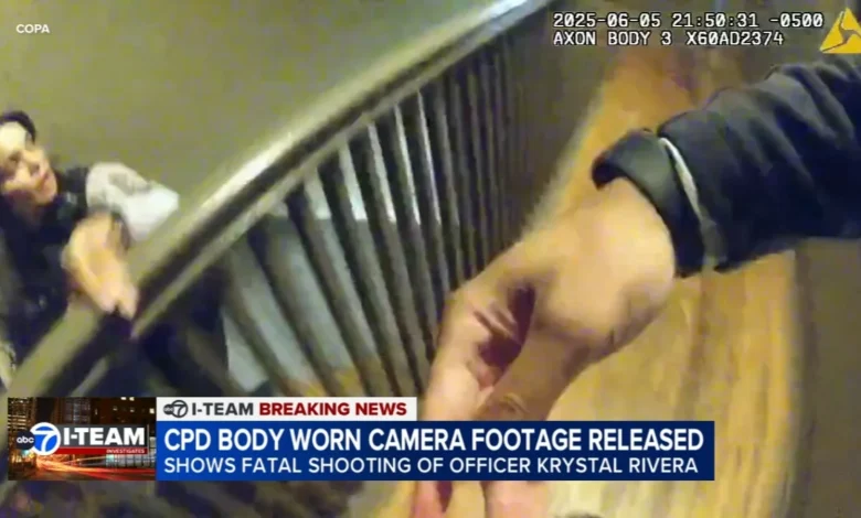COPA releases body-worn camera video of moment Chicago police say Officer Krystal Rivera was fatally shot by Ofc. Carlos Baker