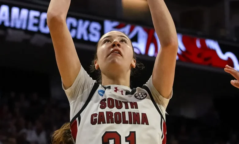 Can Alicia Tournebize dunk for Dawn Staley, South Carolina vs UCLA?