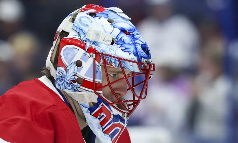 Canadiens' Jakub Dobes Showing Gritty Side During Playoffs