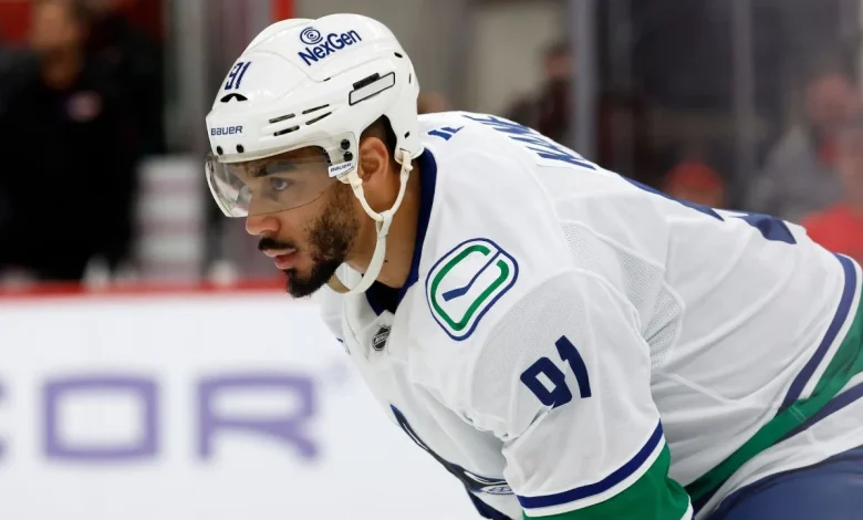 Canucks' Evander Kane unlikely to play final two regular-season games
