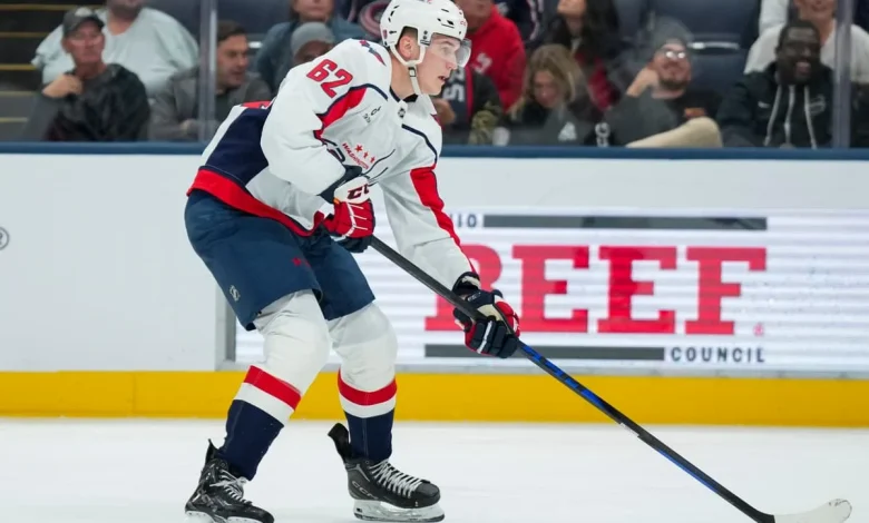 Capitals call up top prospect Protas ahead of potential NHL debut