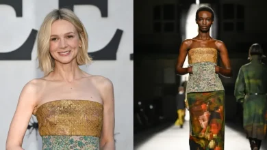 Carey Mulligan Favors Dries Van Noten
