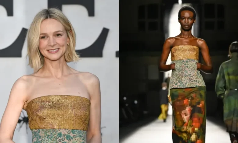 Carey Mulligan Favors Dries Van Noten