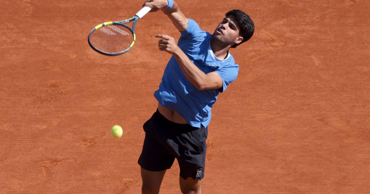 Carlos Alcaraz debutará este martes en el Godó ante un rival de la fase previa