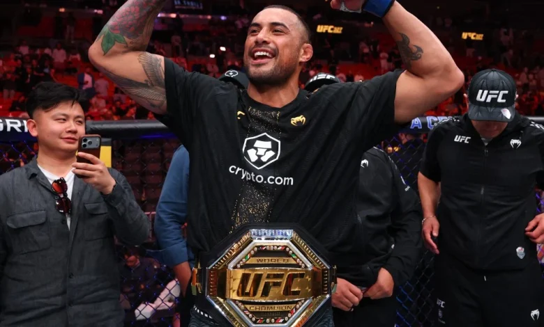 Carlos Ulberg ‘lost the belt’ after UFC 327 championship win