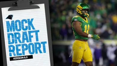 Carolina Panthers 2026 Mock Draft Report, version 6.0 