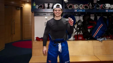 Caufield’s 50th goal put him in exclusive club with Canadiens legends