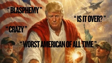 Celebrities speak out against Donald Trump’s AI image of himself as Jesus