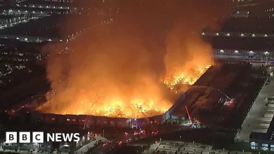 Charges filed after fire destroys toilet paper warehouse