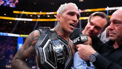 Charles Oliveira responds to Nate Diaz saying he’d ‘beat the f*cking sh*t out of’ him