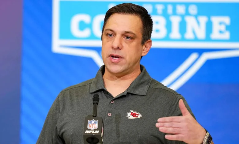 Chiefs GM Brett Veach anticipating 'entertaining' first round of 2026 draft with 'a lot' of trades