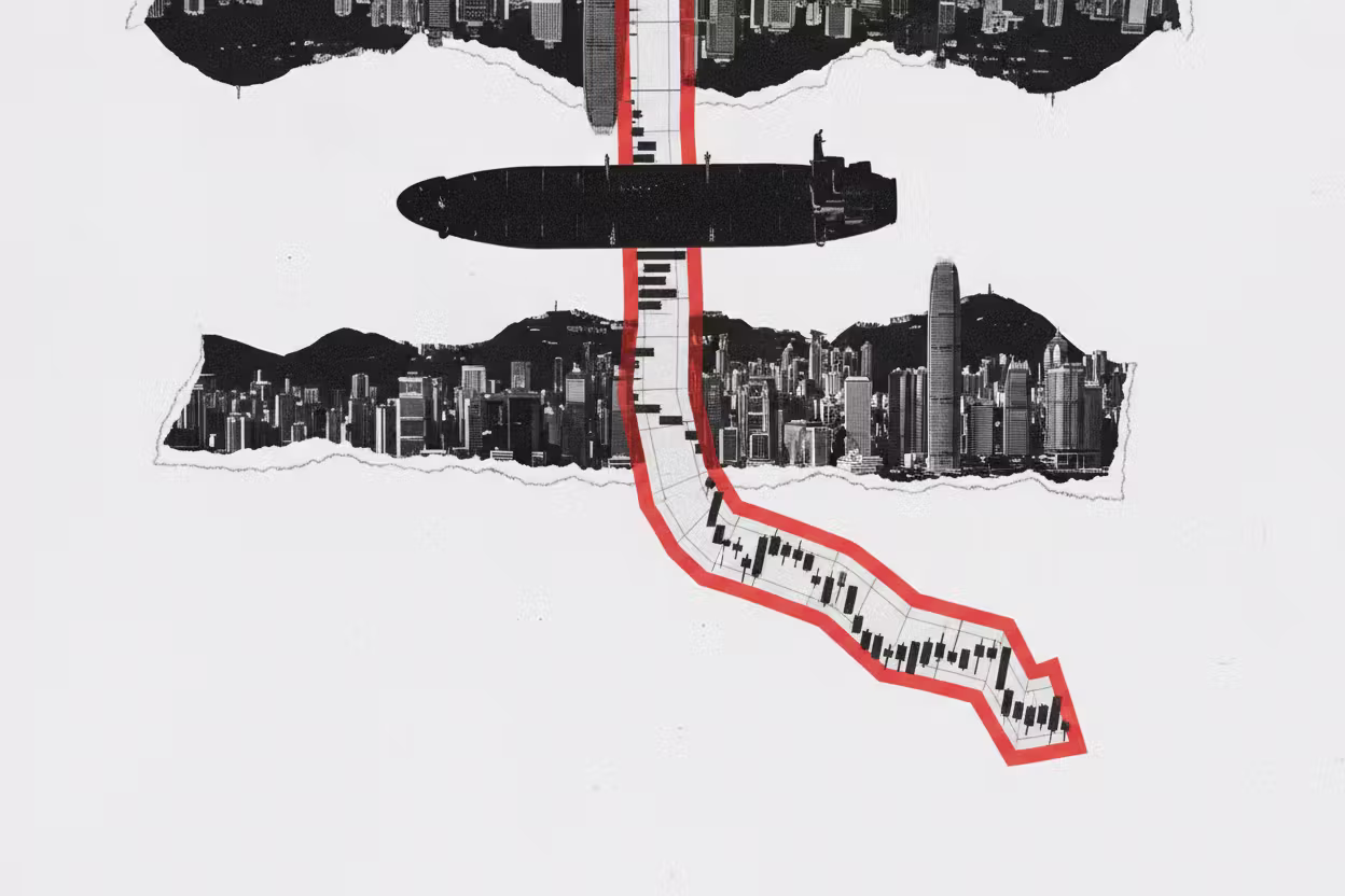 China And Hong Kong Stocks Slip As Middle East Risks Rise