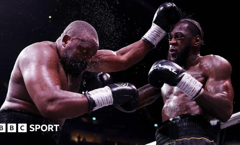 Chisora vs Wilder: Derek Chisora beaten by Deontay Wilder on points in wild fight
