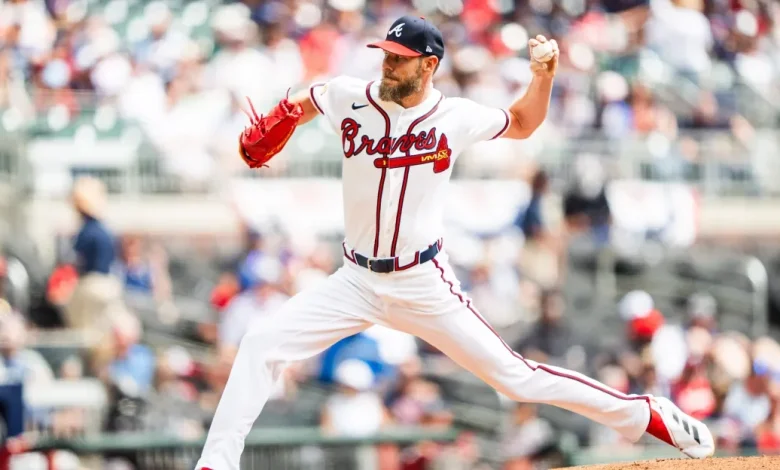 Chris Sale takes the mound for the Braves against the Angels