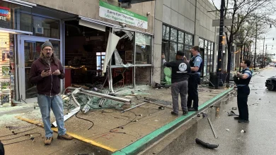 City News Cafe Back Open After Driver Fleeing Police Crashes Into Building, Owner Says
