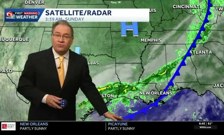 Cold air moves in by Monday morning