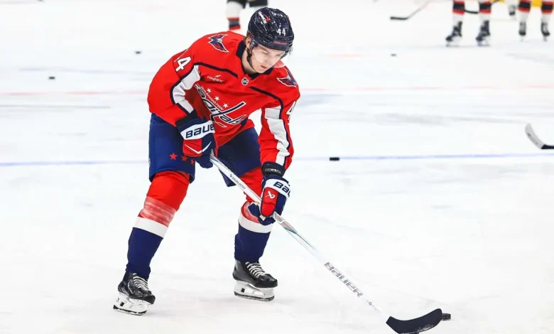 Cole Hutson benched during third period of Capitals’ win over Flyers: ‘You cannot hide as a defenseman’