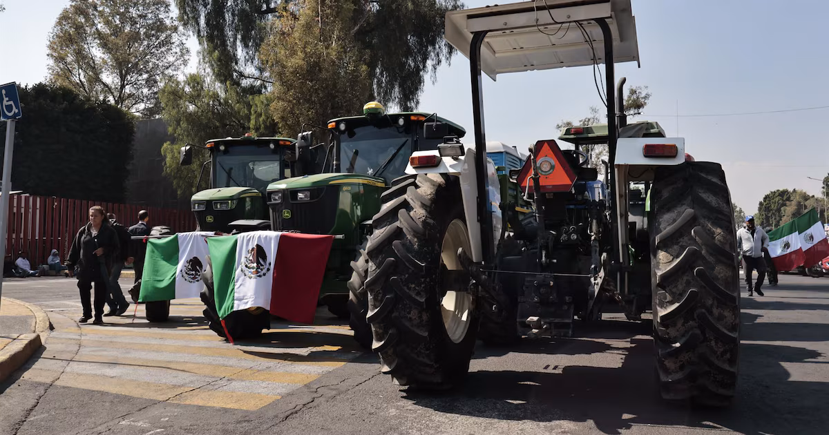 Comienza en México un paro indefinido de agricultores y transportistas contra la situación del campo