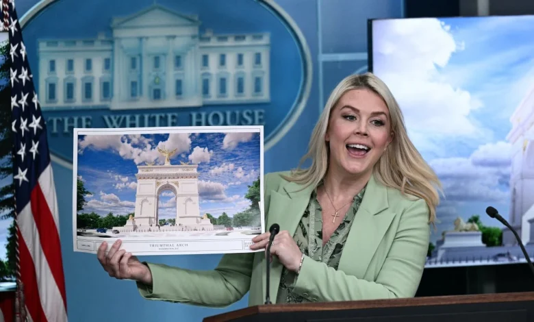 Commission of Fine Arts moves ahead with Trump's proposed victory arch : NPR