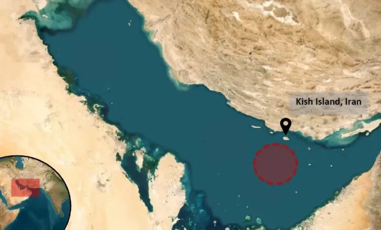 Container ship damaged after being struck by projectile near Iran coast