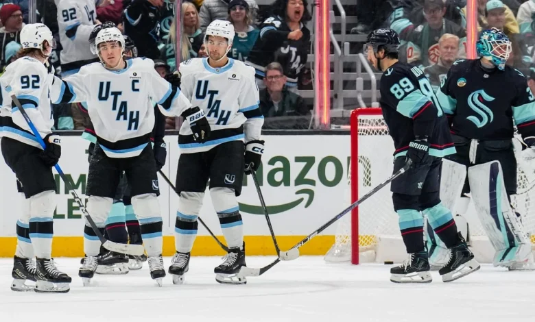 Cooley has 3 points, Mammoth score 6 straight to surge past Kraken