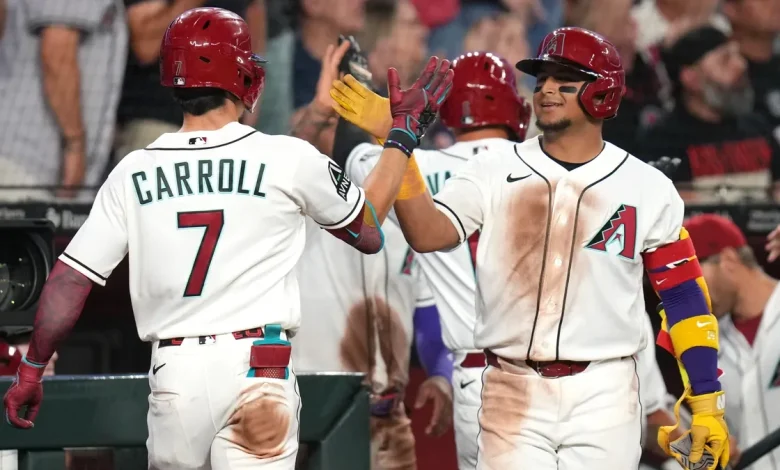 Corbin Carroll, Diamondbacks start quickly, hang on to stop Tigers