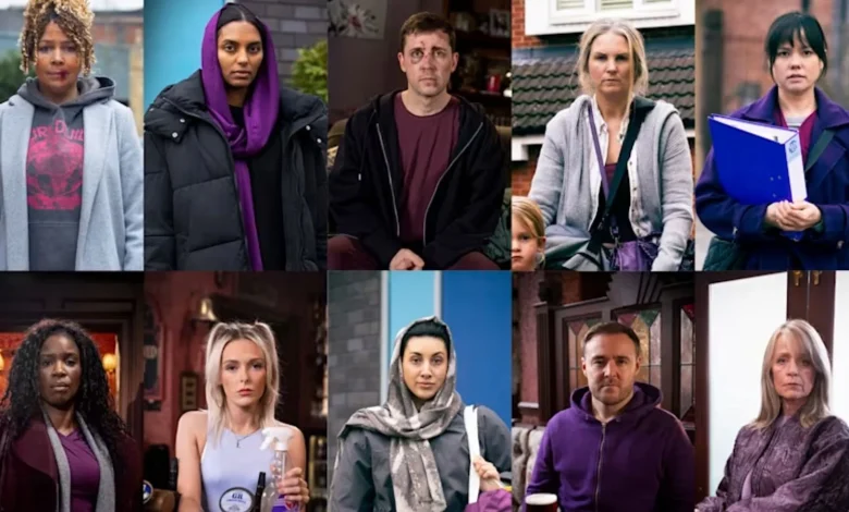 Corrie to use purple to raise awareness of domestic abuse | ITV News