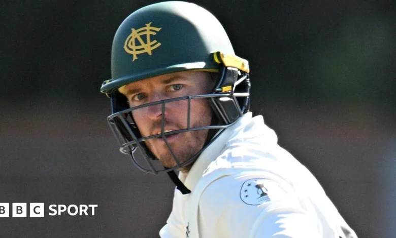 County Championship: Somerset draw with holders Nottinghamshire