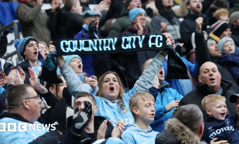Coventry: The city buzzing at Premier League return