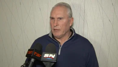 Craig Berube on whether Scott Laughton could return to the Leafs in the summer: "It was a dream for him to go back home and play... I could see him going back there, for sure"