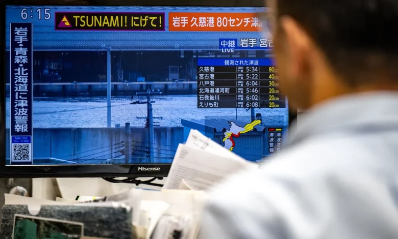 Crainte d’un séisme «majeur» au Japon après une secousse de 7,7