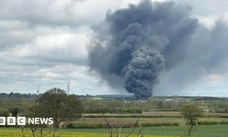 Crews called to fire atindustrial estate in Sutton Bonington