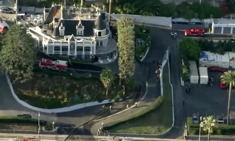 Crews knock down fire at Magic Castle; damage to iconic venue unclear