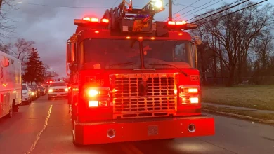 Crews respond to fire at Wayne State University building in Detroit