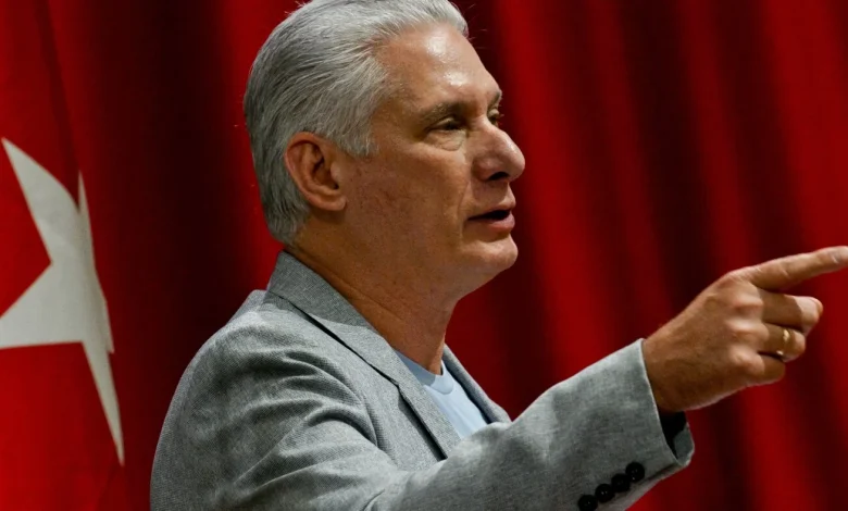 Cuban President Miguel Díaz-Canel tells NBC News that he will not step down : NPR