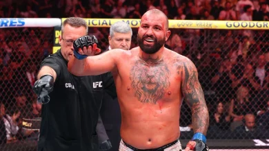 Curtis Blaydes suffered fractured orbital, nose vs. Josh Hokit