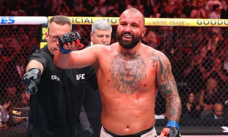 Curtis Blaydes suffered fractured orbital, nose vs. Josh Hokit