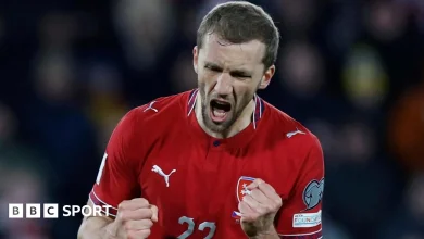Czech Republic 2-2 Denmark (3-1 on pens): Czech Republic reach World Cup for first time in 20 years